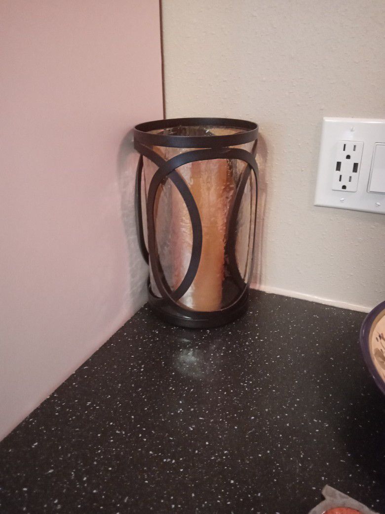 Glass Vase/ Candle Holder