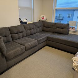 Grey Sectional Couch