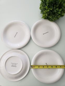 Pottery barn plates 8 inch