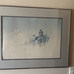 Donald Vann Print 1985 - Cherokee 