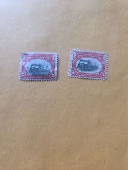 Usa old stamp error center shifted lot V 12