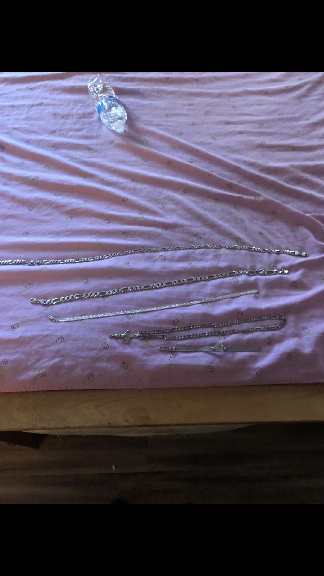 Cadenas de plata de hombre