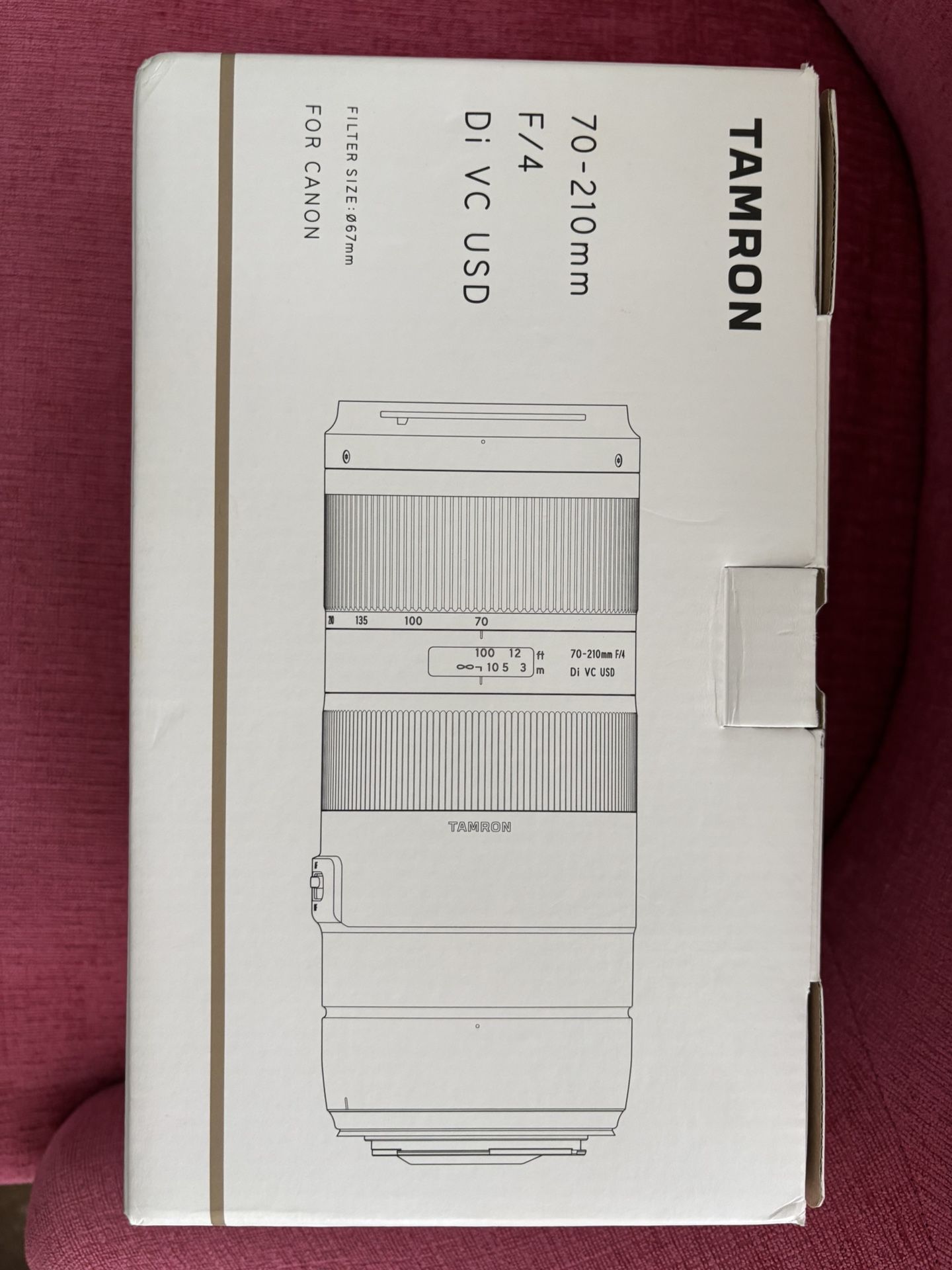 Tamron Cannon Lense Like New 70-210