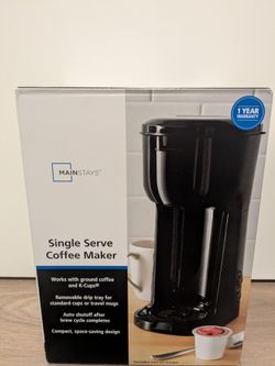 Mainstays Single Serve Coffee Maker