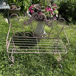 Small Iron Garden Bench