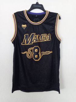 Mamba #8 Black Basketball Jersey size M