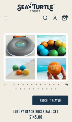 Brand New Luxury Bocce Ball Set