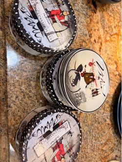 Paris Chefs Ceramic Canapé/Appetizer Plate Set - $20
