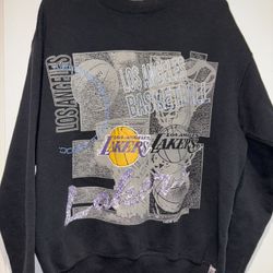 Vintage Los Angeles Lakers Crewneck Sweater 