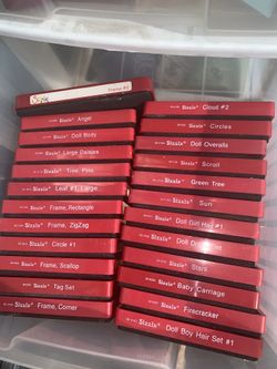 Sizzix Large $3 Each Or $65 For All 