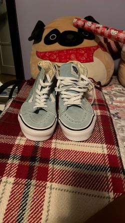 Vans Ankle High Shoes Light Blue/mint Green