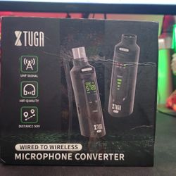 Wireless XLR transmitter and receiver