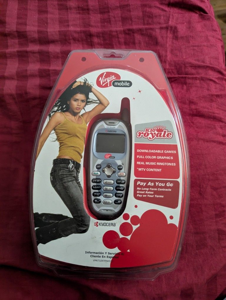 NEW - Kyocera Virgin Mobile K10 Royale Cell Phone - FACTORY SEALED