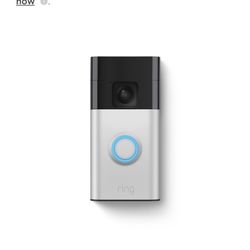 Ring Doorbell Bell  Rechargeable Battery Open Box