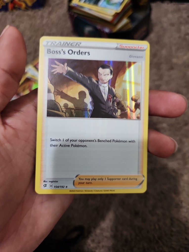 Pokemon Rebel Clash #154 Boss's Orders Holo for Sale in Irwindale, CA - OfferUp Pokemon Rebel Clash #154 Boss's Orders Holo for Sale in Irwindale, CA - OfferUp