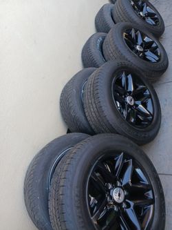 Set Rims, Tires 18"in