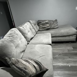 Grey 2 Piece Sectional 