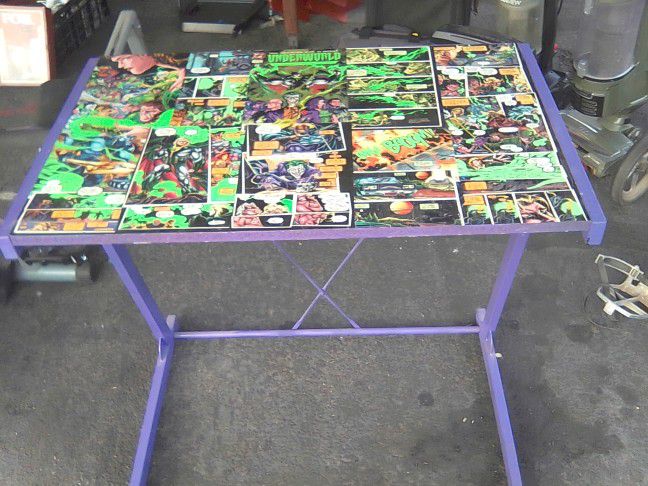 Kids Desk Custom Made Joker From Batman Theme