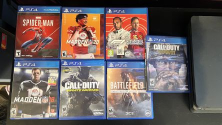 PlayStation 4 Games - Madden 18 & 20 ONLY