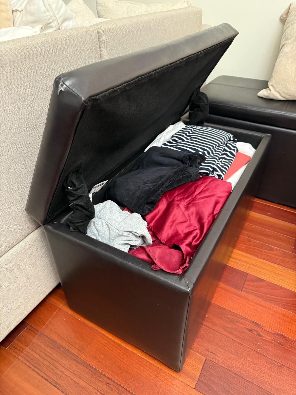 Rectangle Ottoman Storage