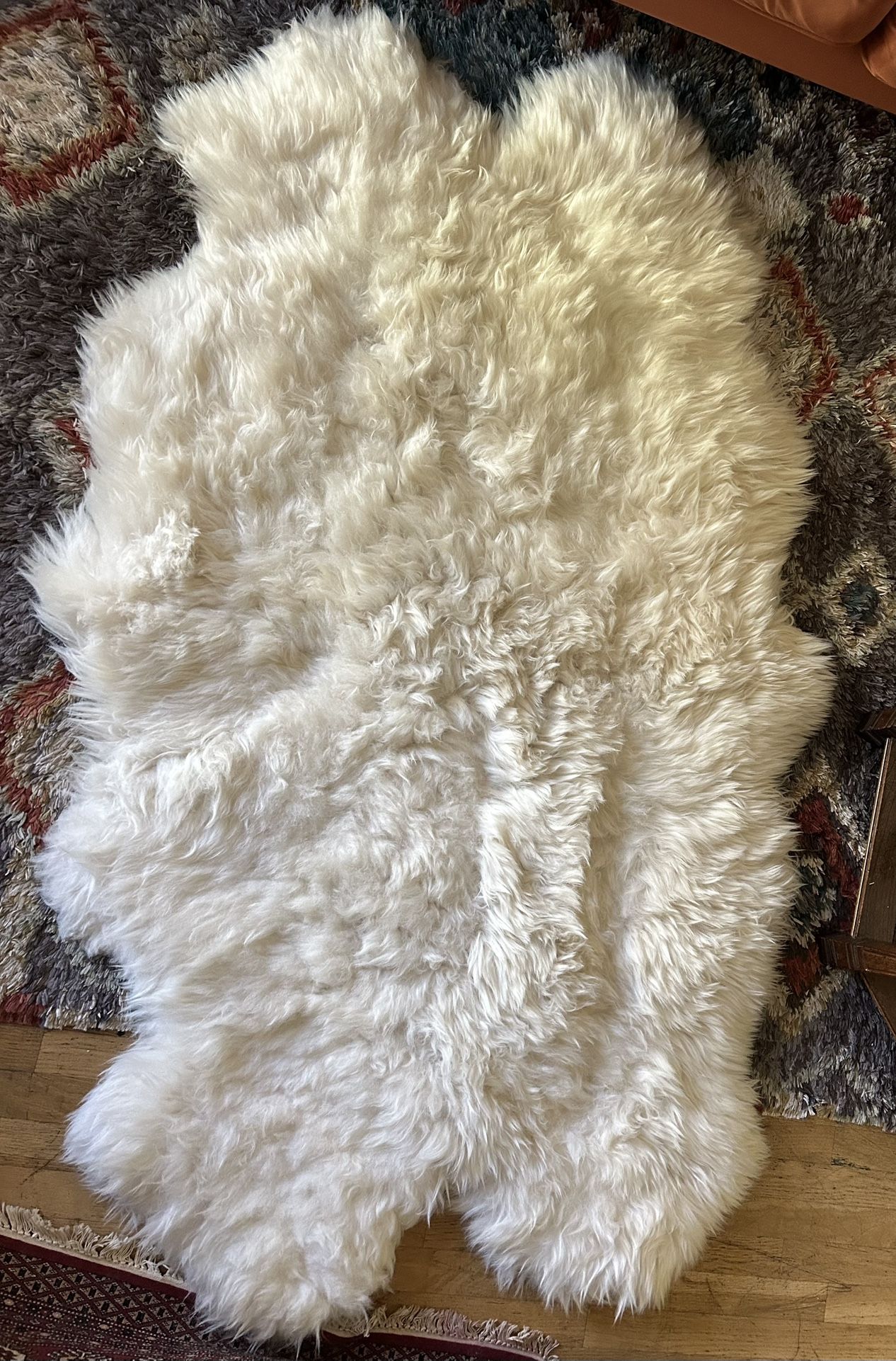 Australian Sheep Skin Real Fur Rug