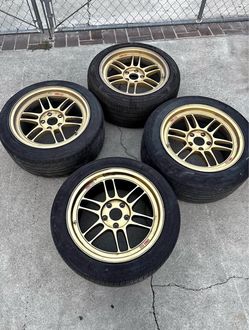 17X9 Enkei RPF1 Wheels 5X114.3
