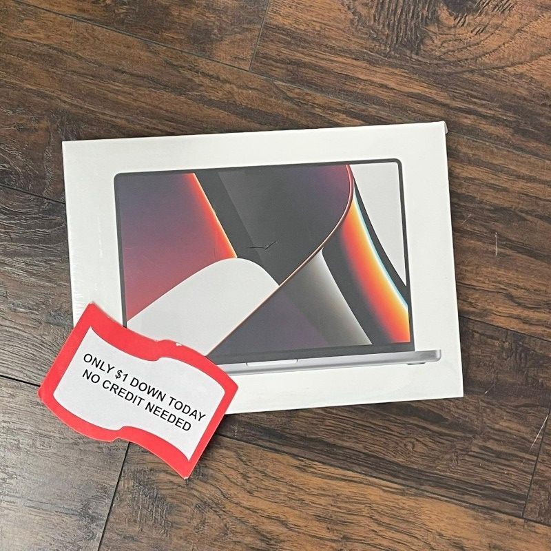 Apple MacBook Pro 14 inch New - PAYMENTS AVAILABLE With $1 DOWN - NO CREDIT NEEDED 512GB / M1 8CPU - 8GPU / 8GB