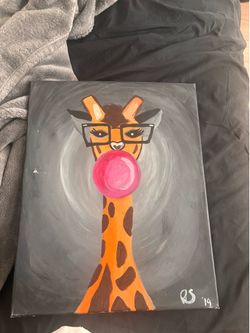 Cool Giraffe Painting