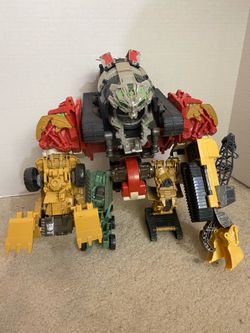 Hasbro Transformers Revenge of The Fallen Supreme Class Destructicon Devastator COMPLETE SET