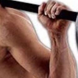 PROFESSIONAL Gold's Gym Olympic Weight Set With Bar.