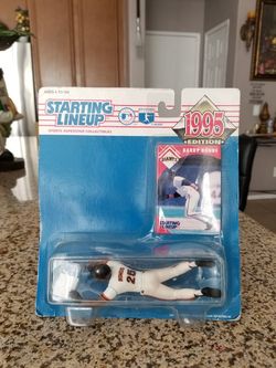 Barry Bonds action figure and card