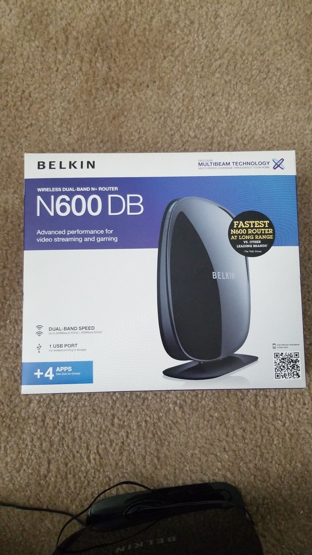 Belkin N600 DB router