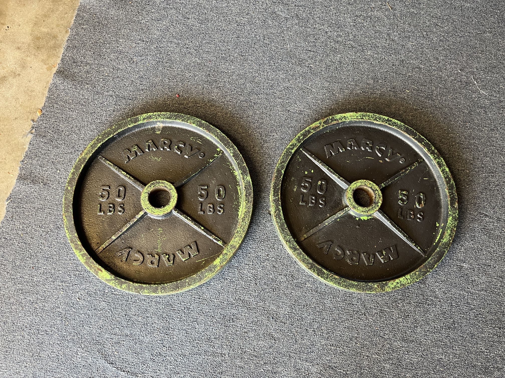 50 lb olympic Weight plates