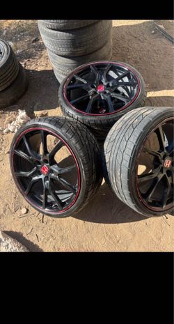 Honda civic type r wheels and tires