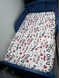 Toddler bed  and mattress