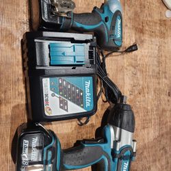 Makita 2 Combo Kit 2 Pilas 2 Hereamintas De 1/2 Para Llantas  $400
