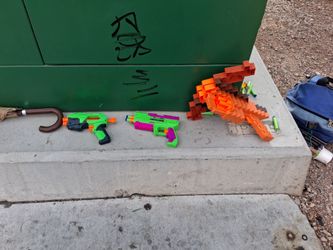 Toy Foam Blaster Pistols – Set of 2