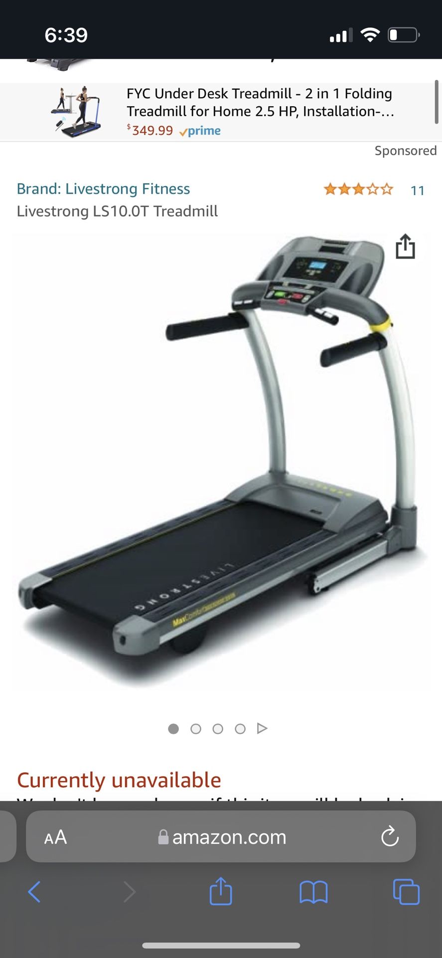 Gym Equipment Livestrong Treadmill For Sale Livestrong Pro Series