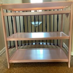 SUITE BEBE RILEY CHANGING TABLE PINK COLOR BRAND NEW $150