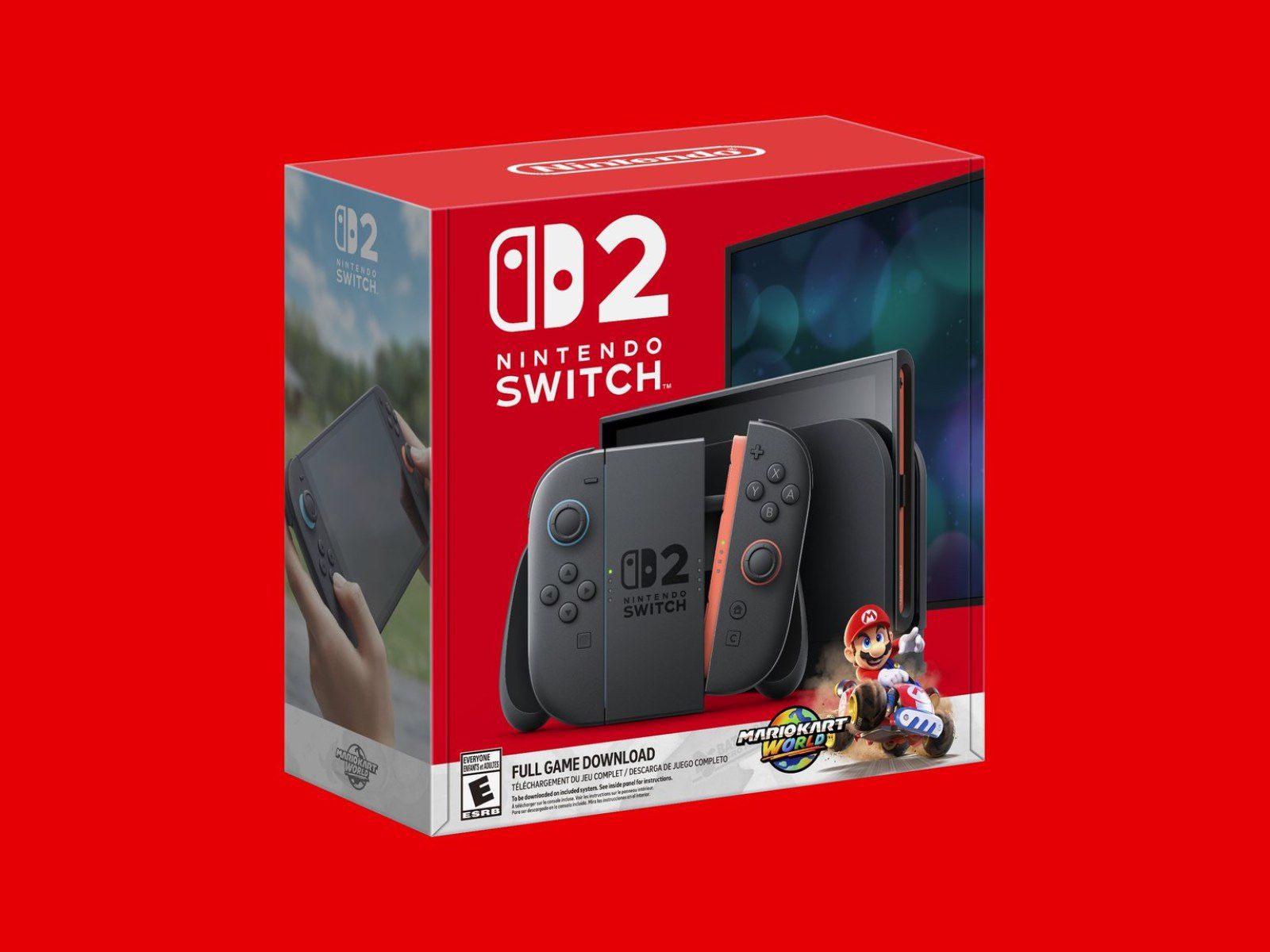 Nintendo Switch 2 with Mario kart