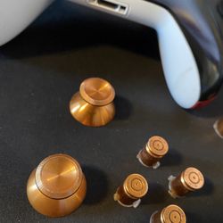 Brass Xbox Buttons