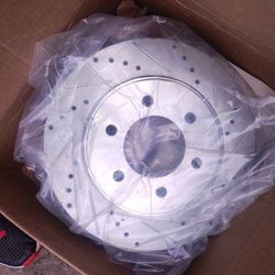 Brand New Drilled and slotted 05 Ford F-150  rotors