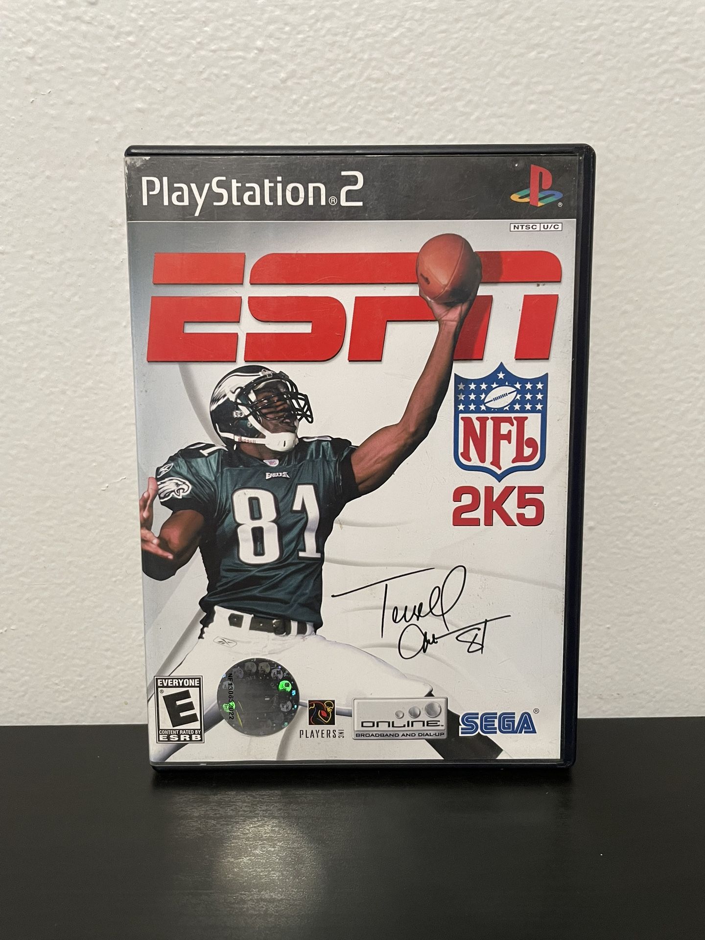 ESPN NFL 2K5 PS2 Sony PlayStation 2 CIB w/ Manual Video Game Football SEGA