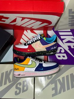 Nike Air Force 1 Low “What The LA” Sizes Available 14 and 15
