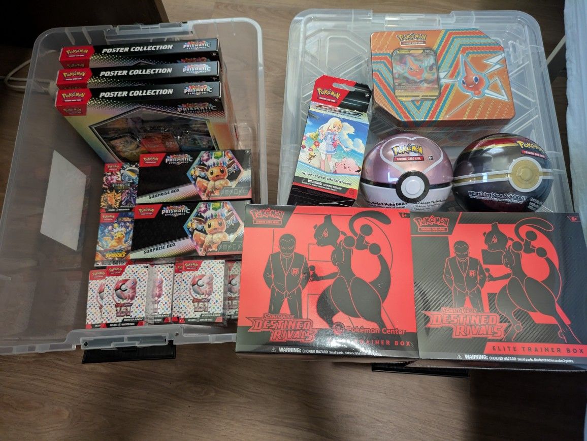 Pokemon 151 Prismatic Surging Destined (PC) Love and More