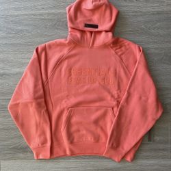Essentials FOG Hoodie - Coral