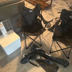 heavy Duty Foldable Chairs For Game Day Hold Up To 300 Pounds Each