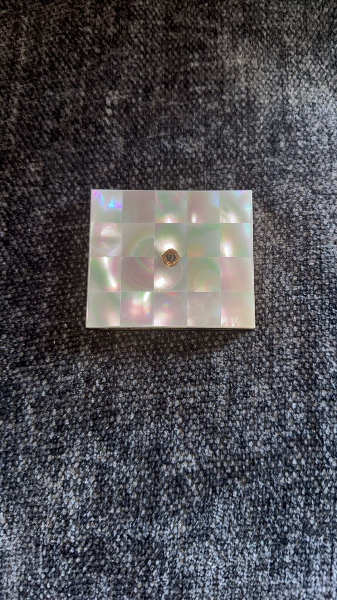 Vintage Marhill Mother Of Pearl Compact