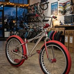 MINT SE Fat Quadangle 26" – Full Custom Build, High Polish Chrome