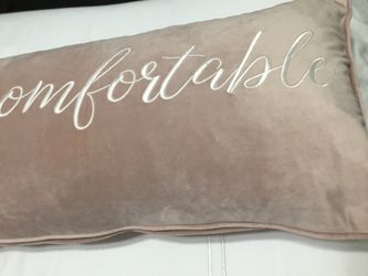 Get Comfortable Bedroom Decorative Pillow 